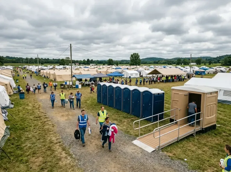 disaster-relief-camp-restrooms-010 — frequently asked questions, Dumpster & Portable Bathrooms Rental in Lake Zurich, IL